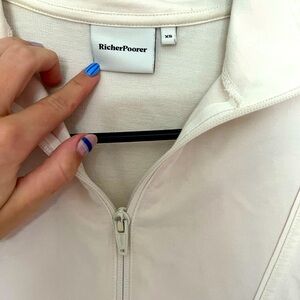 Richer Poorer Women's Off-White Bomber Jacket